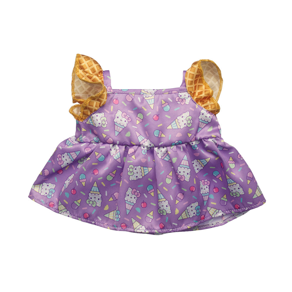 Vestido Hello Kity Sprinkle Sanrio Build-A-Bear